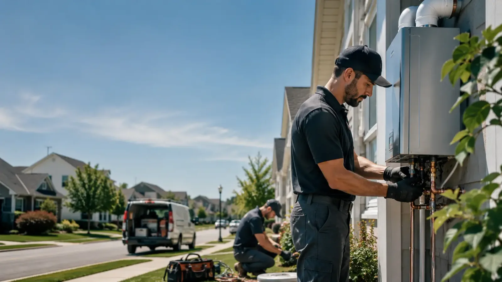 Tankless Water Heater Installation in Normanna, TX
